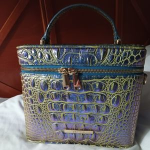 EUC Brahmin Chantal crossbody satchel in Illuminate Melbourne
